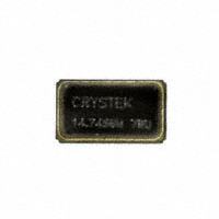 Crystek Corporation - 017116 - CRYSTAL 14.7456MHZ SMD