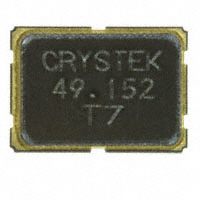 Crystek Corporation - 017149 - CRYSTAL 49.1520MHZ SMD