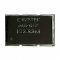 Crystek Corporation - 602017 - OSCILLATOR VCXO 122.88MHZ