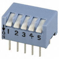CTS Electrocomponents - 194-5MST - SWITCH PIANO DIP SPST 50MA 24V