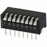 CTS Electrocomponents - 195-8MST - SWITCH PIANO DIP SPST 50MA 24V