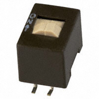 CTS Electrocomponents - 204-211ST - SWITCH SLIDE DIP DPST 50MA 24V