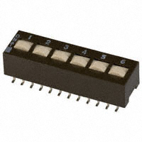 CTS Electrocomponents - 204-216ST - SWITCH SLIDE DIP DPST 50MA 24V