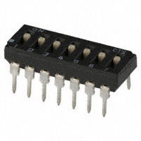 CTS Electrocomponents - 209-7MS - SWITCH SLIDE DIP SPST 100MA 20V
