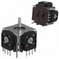 CTS Electrocomponents - 252A103B60NB - POT JOYSTICK 10K OHM W/SWITCH