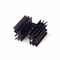 CTS Thermal Management Products - 7-339-1PP-BA - HEATSINK PWR W/PINS BLACK TO-220