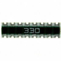 CTS Resistor Products - 742C163330JP - RES ARRAY 8 RES 33 OHM 2506