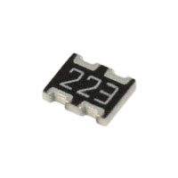 CTS Resistor Products - 743C043223JP - RES ARRAY 2 RES 22K OHM 1008