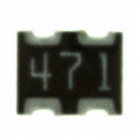 CTS Resistor Products - 743C043471JPTR - RES ARRAY 2 RES 470 OHM 1008