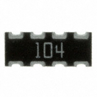 CTS Resistor Products - 743C083104JP - RES ARRAY 4 RES 100K OHM 2008