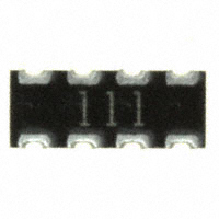 CTS Resistor Products - 743C083111JTR - RES ARRAY 4 RES 110 OHM 2008