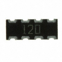 CTS Resistor Products - 743C083120JTR - RES ARRAY 4 RES 12 OHM 2008