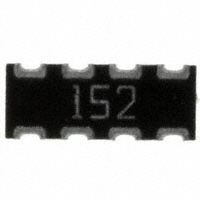 CTS Resistor Products - 743C083152JTR - RES ARRAY 4 RES 1.5K OHM 2008