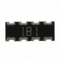 CTS Resistor Products - 743C083181JP - RES ARRAY 4 RES 180 OHM 2008