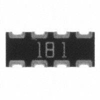 CTS Resistor Products - 743C083181JTR - RES ARRAY 4 RES 180 OHM 2008