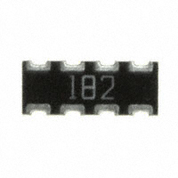CTS Resistor Products - 743C083182JP - RES ARRAY 4 RES 1.8K OHM 2008