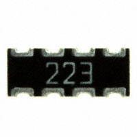 CTS Resistor Products - 743C083223JP - RES ARRAY 4 RES 22K OHM 2008