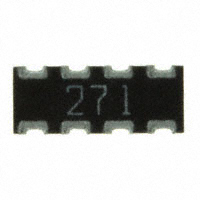 CTS Resistor Products - 743C083271JP - RES ARRAY 4 RES 270 OHM 2008