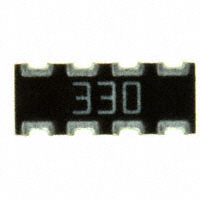 CTS Resistor Products - 743C083330JP - RES ARRAY 4 RES 33 OHM 2008
