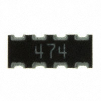 CTS Resistor Products - 743C083474JPTR - RES ARRAY 4 RES 470K OHM 2008