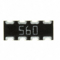 CTS Resistor Products - 743C083560JTR - RES ARRAY 4 RES 56 OHM 2008