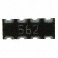 CTS Resistor Products - 743C083562JTR - RES ARRAY 4 RES 5.6K OHM 2008