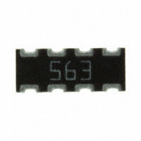 CTS Resistor Products - 743C083563JPTR - RES ARRAY 4 RES 56K OHM 2008