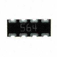 CTS Resistor Products - 743C083564JTR - RES ARRAY 4 RES 560K OHM 2008