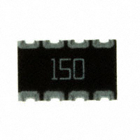 CTS Resistor Products - 744C083150JTR - RES ARRAY 4 RES 15 OHM 2012