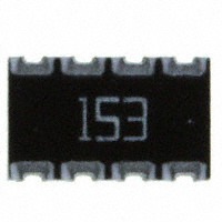 CTS Resistor Products - 744C083153JP - RES ARRAY 4 RES 15K OHM 2012