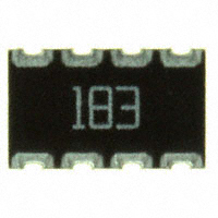 CTS Resistor Products - 744C083183JTR - RES ARRAY 4 RES 18K OHM 2012