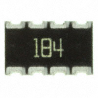 CTS Resistor Products - 744C083184JTR - RES ARRAY 4 RES 180K OHM 2012