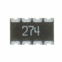 CTS Resistor Products - 744C083274JTR - RES ARRAY 4 RES 270K OHM 2012