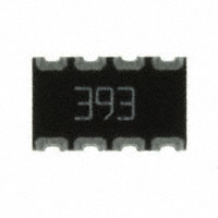 CTS Resistor Products - 744C083393JP - RES ARRAY 4 RES 39K OHM 2012