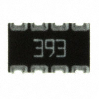 CTS Resistor Products - 744C083393JTR - RES ARRAY 4 RES 39K OHM 2012
