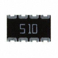 CTS Resistor Products - 744C083510JP - RES ARRAY 4 RES 51 OHM 2012
