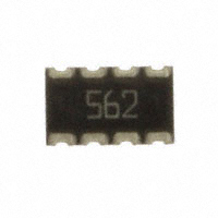 CTS Resistor Products - 744C083562JTR - RES ARRAY 4 RES 5.6K OHM 2012
