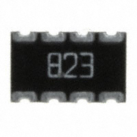 CTS Resistor Products - 744C083823JTR - RES ARRAY 4 RES 82K OHM 2012