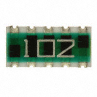 CTS Resistor Products - 745C101102JP - RES ARRAY 8 RES 1K OHM 2512
