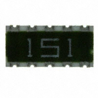 CTS Resistor Products - 745C101151JTR - RES ARRAY 8 RES 150 OHM 2512