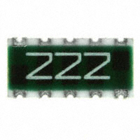 CTS Resistor Products - 745C101222JP - RES ARRAY 8 RES 2.2K OHM 2512