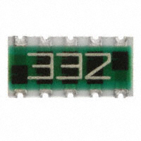 CTS Resistor Products - 745C101332JP - RES ARRAY 8 RES 3.3K OHM 2512