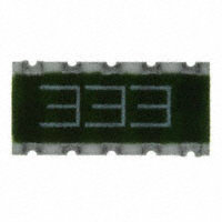 CTS Resistor Products - 745C101333JTR - RES ARRAY 8 RES 33K OHM 2512