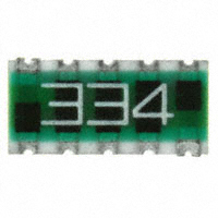 CTS Resistor Products - 745C101334JTR - RES ARRAY 8 RES 330K OHM 2512