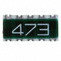 CTS Resistor Products - 745C101473JP - RES ARRAY 8 RES 47K OHM 2512