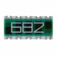 CTS Resistor Products - 745C101682JPTR - RES ARRAY 8 RES 6.8K OHM 2512