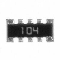CTS Resistor Products - 746X101104JP - RES ARRAY 8 RES 100K OHM 1206