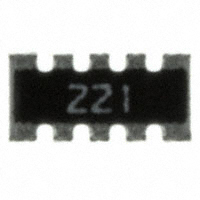 CTS Resistor Products - 746X101221JP - RES ARRAY 8 RES 220 OHM 1206
