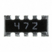 CTS Resistor Products - 746X101472JP - RES ARRAY 8 RES 4.7K OHM 1206