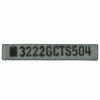 CTS Resistor Products - 752083222G - RES ARRAY 4 RES 2.2K OHM 8SRT